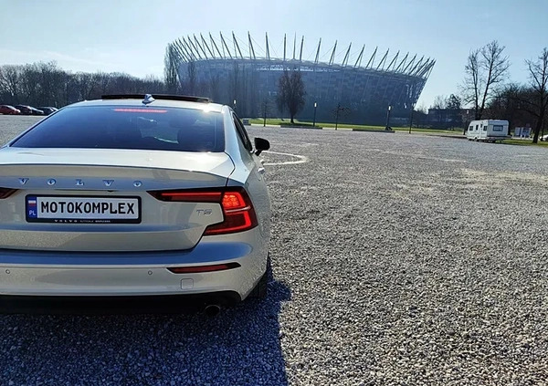 Volvo S60 cena 119900 przebieg: 56952, rok produkcji 2020 z Przedbórz małe 781